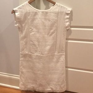 Crewcuts girl white dress